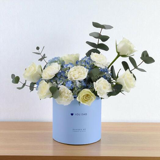 Коробка «Спокойные пожелания — люблю тебя, папа»