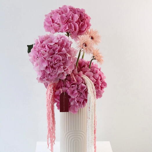 Jeremiah- Hydrangea Vase