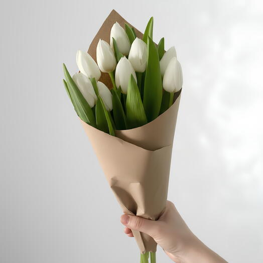 White Kiss – 11 Tulips