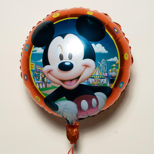 Фольгированный шар Микки Маус Весёлый день 7327