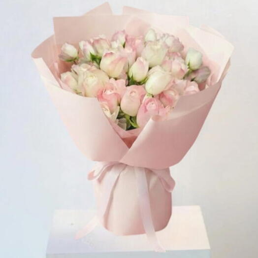 Cristal _ Light Pink Rose Luxury Bouquet For Anniversary or Birthday