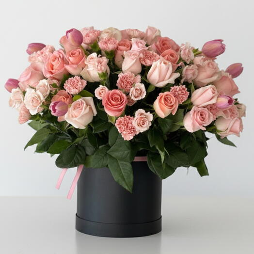 Sinfonía Rosa – Ramo Mixto Rosa de Lujo