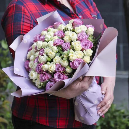 Ramo mixto de rosas-723