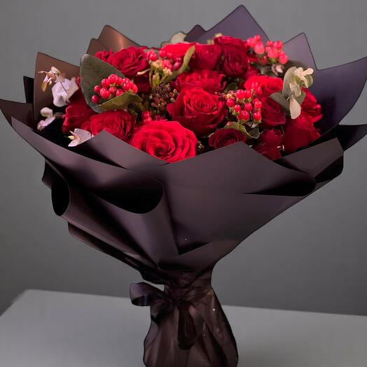 Обёртка «Багряная элегантность»