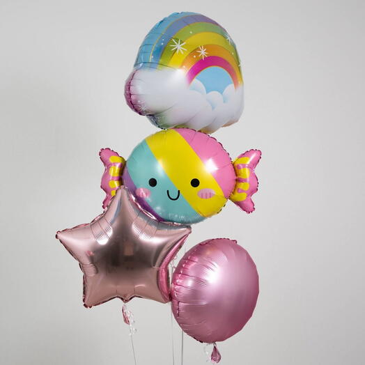 Радужные шарики