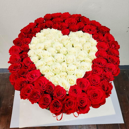 101 Red Roses Box bouquet