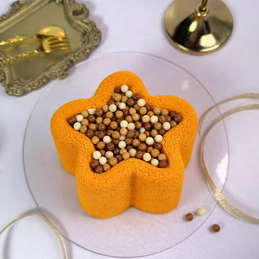 Bento cake Crispearls (star)