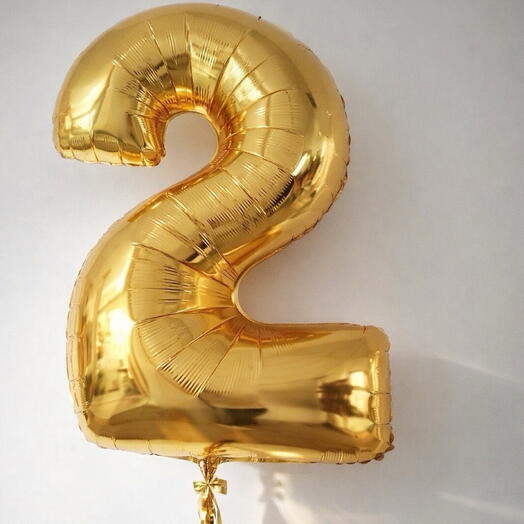 Helium Fill Number Balloons