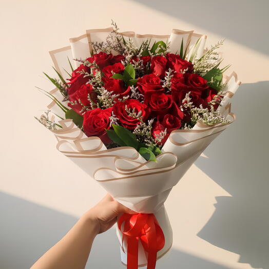 Red roses bouquet Arica