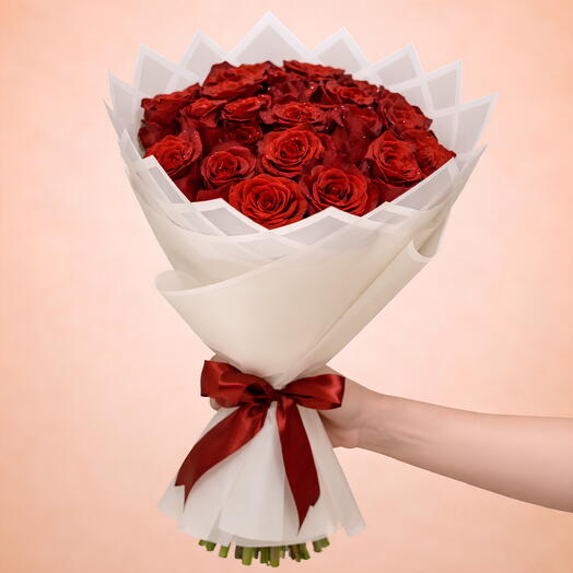 21 Red Rose Bouquet