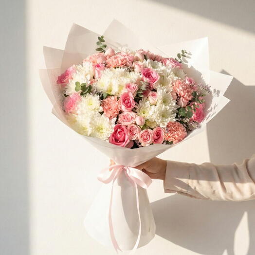 Румяный Снежный Букет