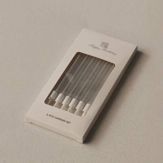Silver candles