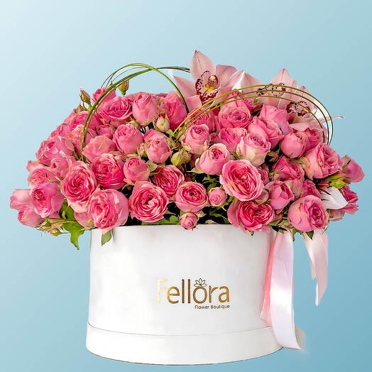 Её идеальный цветочный бокс 3751