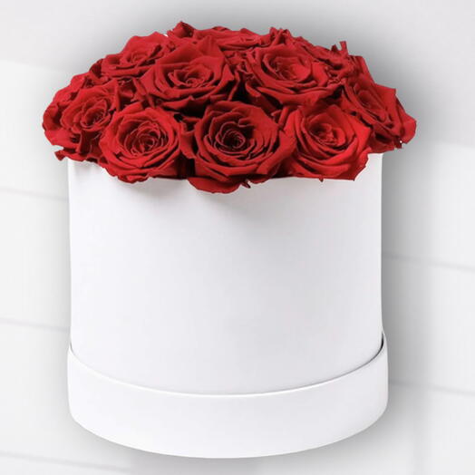 Cesta de rosas rojas para San Valentín