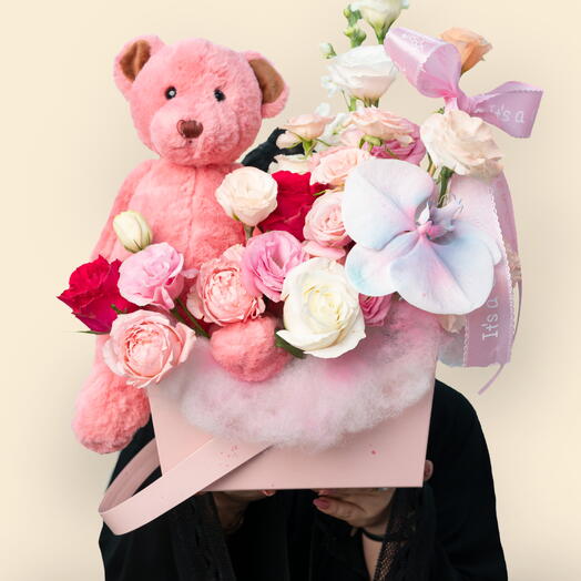 Коробка с цветами Маленькая принцесса Блисс