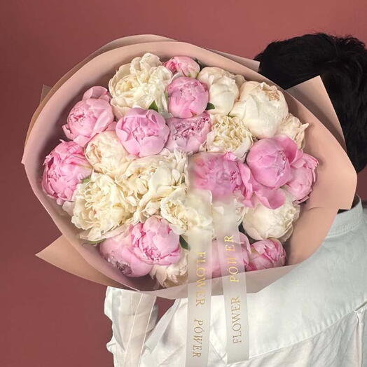 Bloom Affair: Ramo de 25 peonías