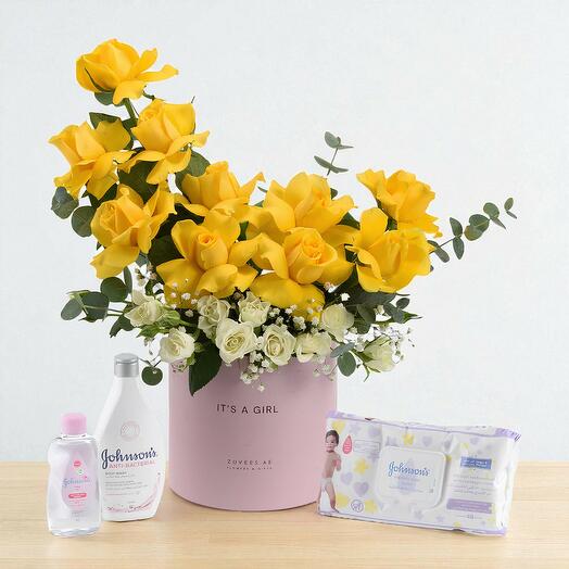 Sunshine   Snowflakes Baby Girl Gift Set