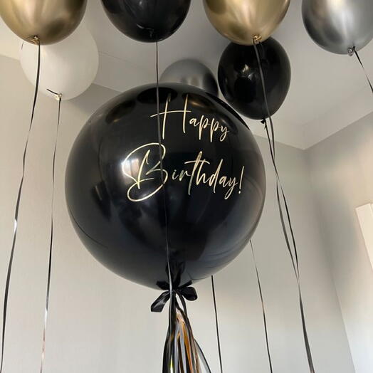 Balloon with an inscription (9pis)