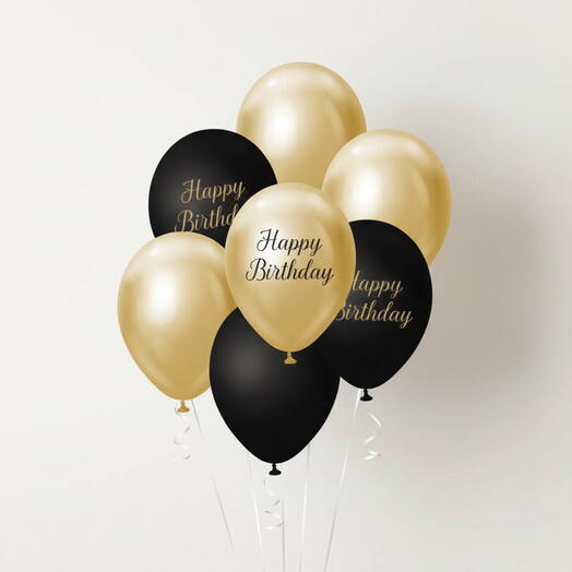 Happy Birthday Balloon set - 7pc