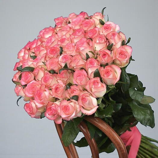 50 Pastel Pink Roses