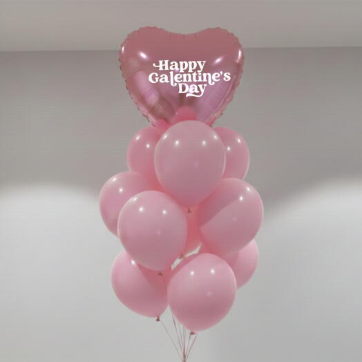 Set de globos Feliz Día de Galentines - Globo Galentines