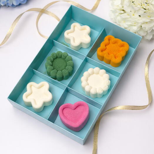 6 pcs mousse cake box