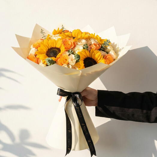 Букет «Золотое затмение»