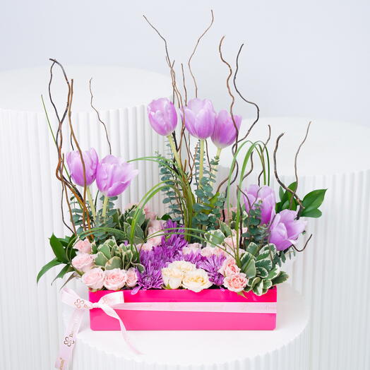 Lilac Charm Flower Arrangement