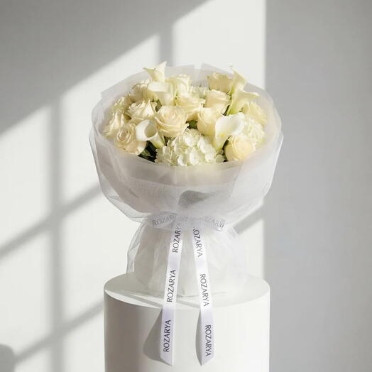 Симфония Жемчужного Облака: Калла, Роза   Гортензия Люкс