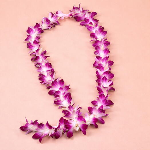 Guirlande Élégance Orchidée Pourpre