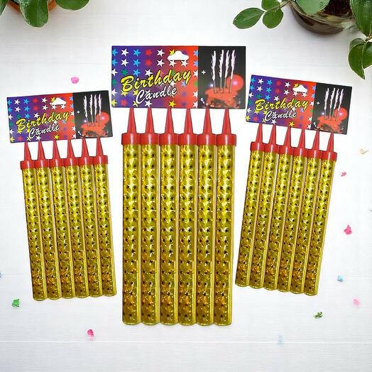 Свечи-фонтаны