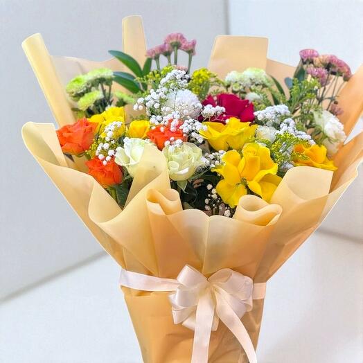 Смешанный букет специальный подарок