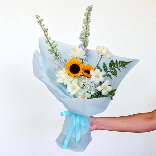 Букет Голубой рассвет