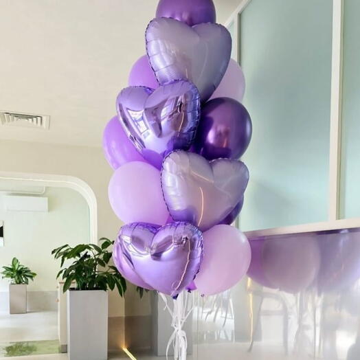 Mixed color balloons 0005