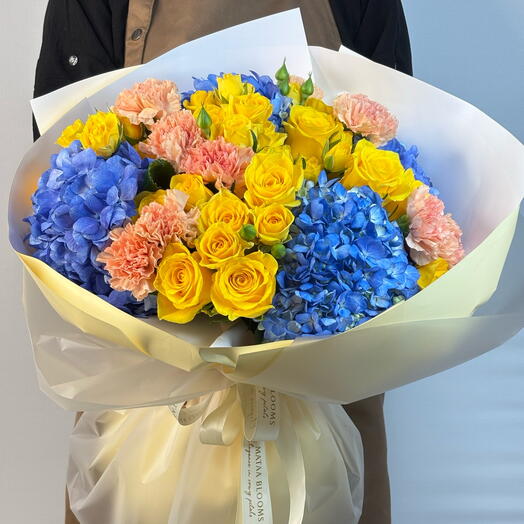 Joyful Sunrise Bouquet : Bursting with Happiness