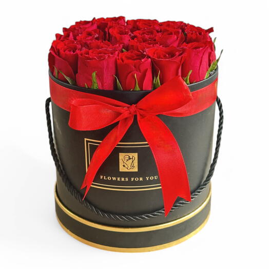 Sweet Valentine Red Roses Box