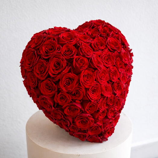 Heart of Red Roses