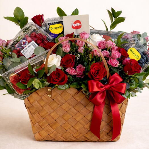 Roses and Berries in a Bag