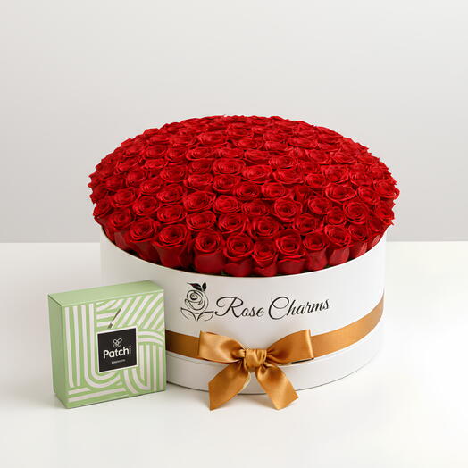 Patchi   101 Red Roses Grand Gift