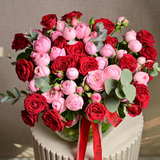 Mansfield Park and Trendsetter Red Roses Mix Bowl  6203