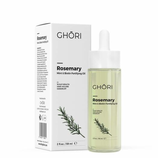 Ghori Rosemary, Mint   Biotin Oil For Hair Growth, Hairfall Control   Scalp Nourishment