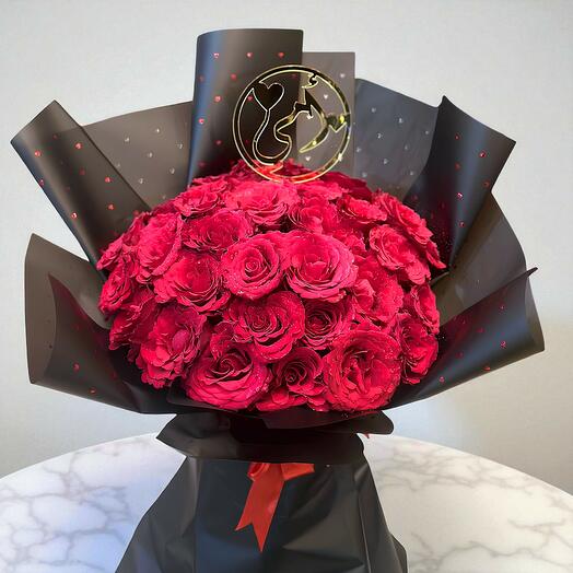 Mother s day red bouquet 1