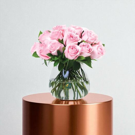 Soberly 24 pink  Roses