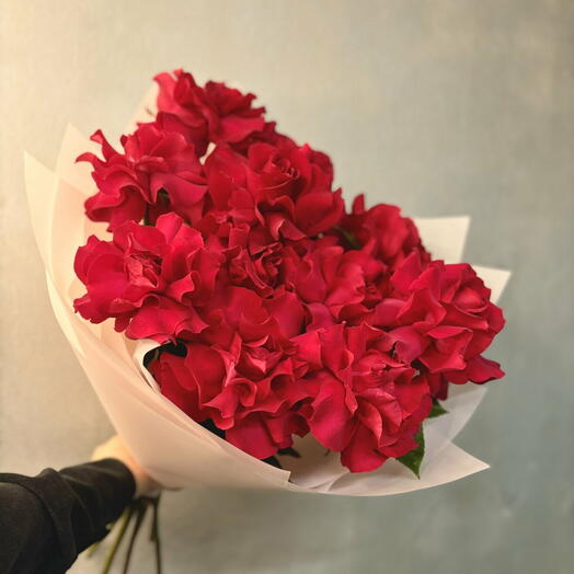 Lover s _ 9 French Rose Florist Special Bouquet For Birthday Or Anniversary