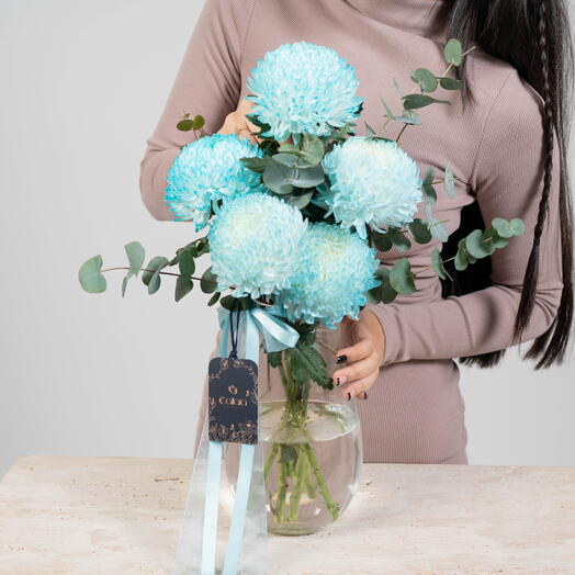 Decoración Azul Cielo