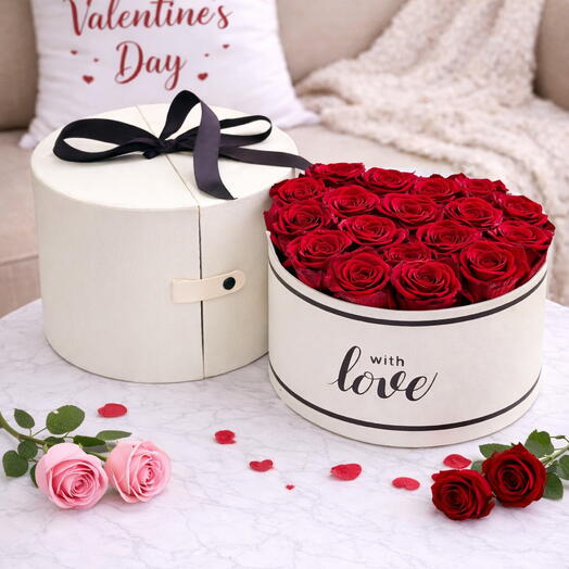 Amour Infini – Roses Rouges