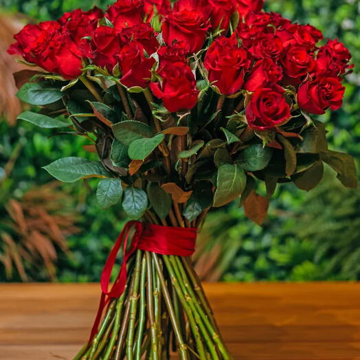 Classic Red Rose Bunch
