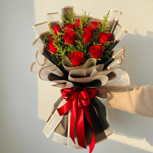 Красный букет