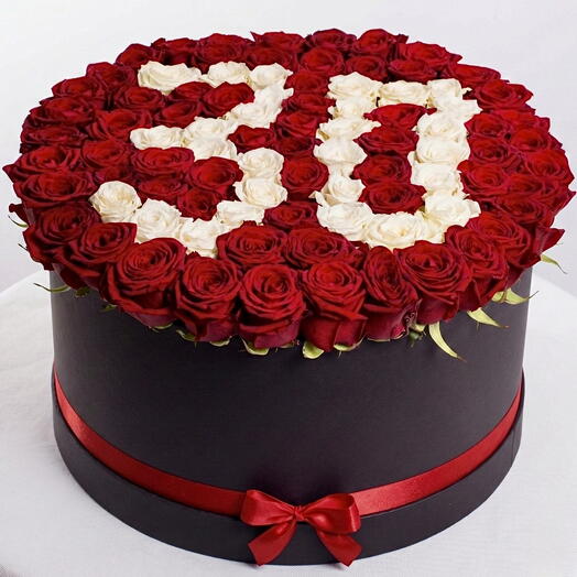 Forever Love Rose Box (101 Stems)