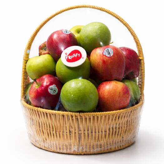 Корзина радужных яблок - 3кг